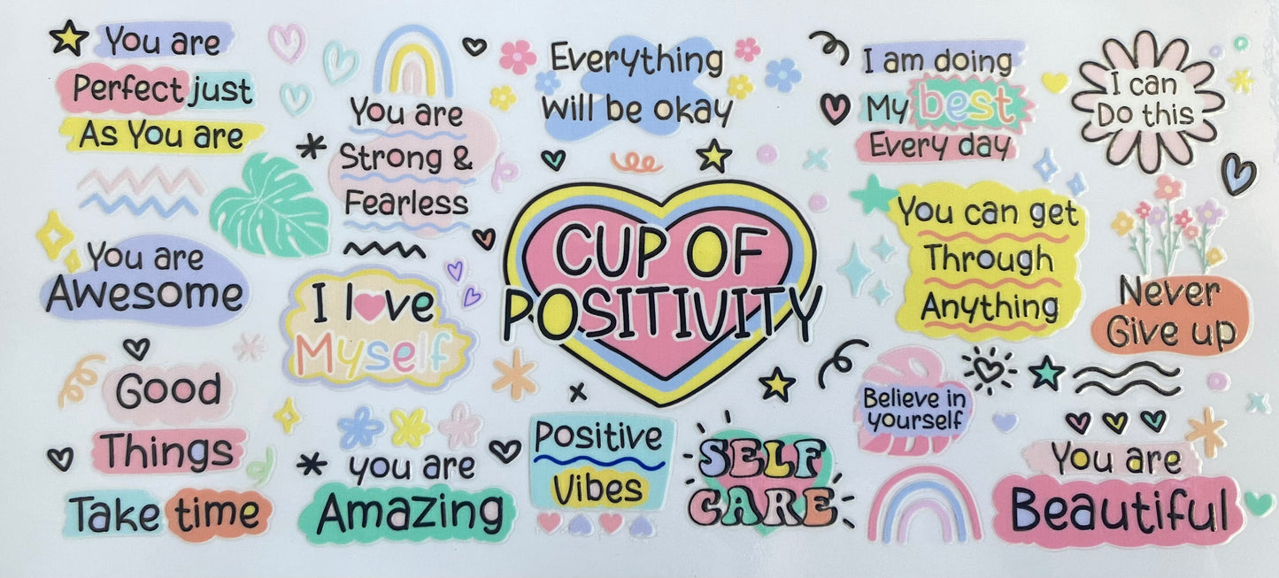 Decal - Cup of Positivity