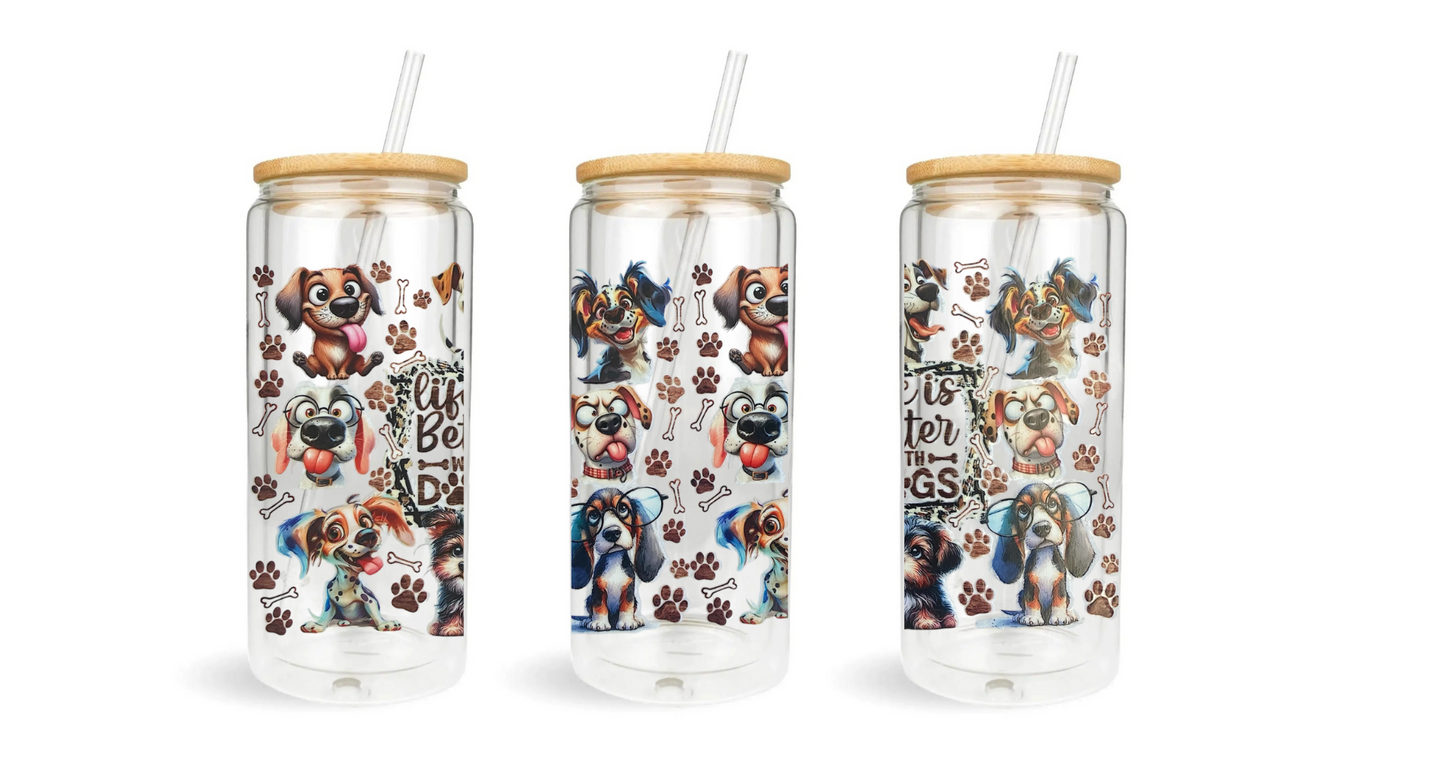 Decal - Life is better with Dogs 2