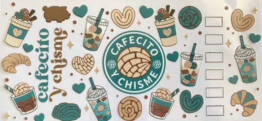 Decal - Cafecito y Chisme
