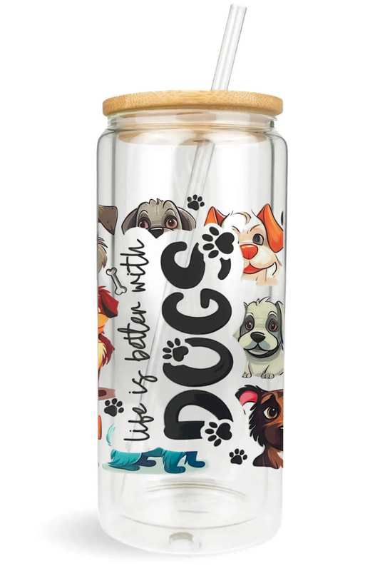 Decal - Life is better with Dogs 3